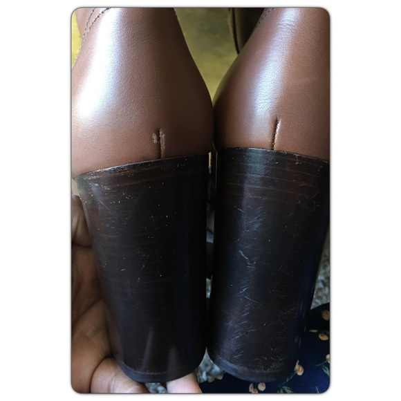 Miu Miu Brown Leather laceup Tall Ankle Booties 39 - Picture 8 of 8